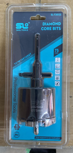 Коронка алмазная 75*90мм SL (20шт/кор)
