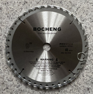 Диск по дереву Bocheng 230*60