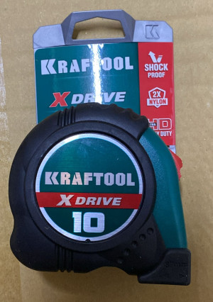 Рулетка X-Drive 10*25мм KRAFTOOL