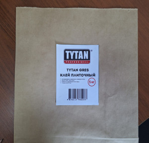 TYTAN GRES + FIBER клей плиточный (5кг)