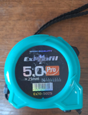 Рулетка 5м *25мм ExProfil Pro Ex70