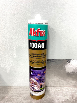 Силикон для клейки аквариума 280 мл AKFIX