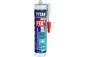 TYTAN клей монтажный Fix² INVISIBLE , мгновенный невидимый, бесцветный, 290 мл