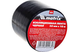 Изолента черная 50мм*10мм\\Matrix