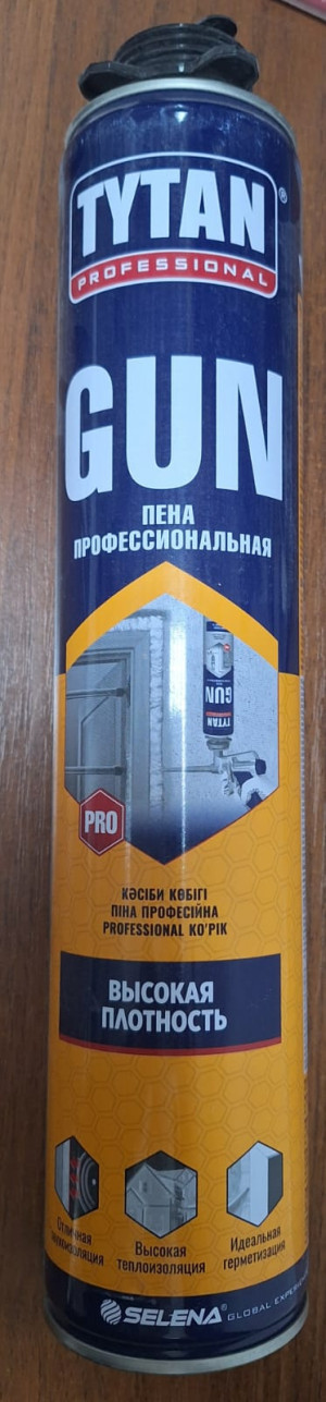 TYTAN пена ПРОФ О2 750 (мл) GUN (оранжевая)